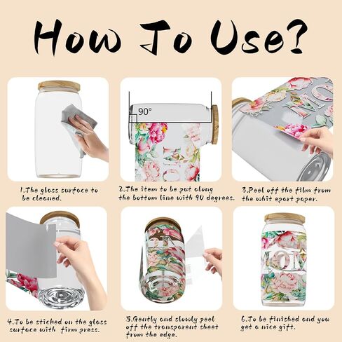 UV DTF Cup Wrap Transfer Stickers for Glass 12 Sheets UV DTF Cup Wraps for 16 OZ，for Crafting Cup Decal Stickers Glass Cups Furniture Craft Wood DIY Crafts (Twelve Constellations) in Saudi Arabia