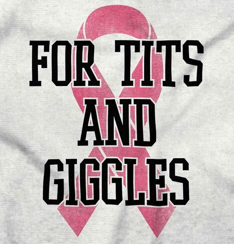 تي شيرت للتوعية بسرطان الثدي بشريط مضحك للأطفال الصغار in Kuwait