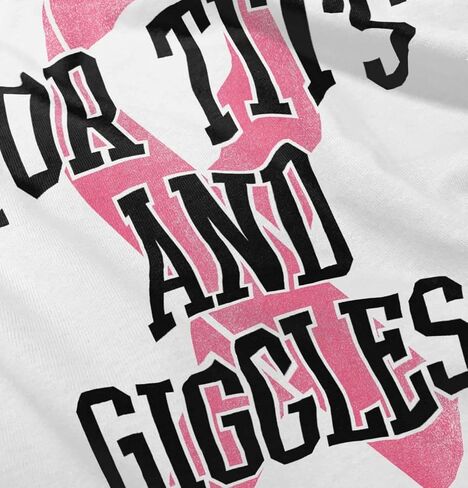 تي شيرت للتوعية بسرطان الثدي بشريط مضحك للأطفال الصغار in Kuwait