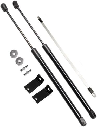 Lift Support Struts for Hyundai Santa Cruz 2022 2023 2024 2025 Modify Front Hood Bonnet Gas Spring Shock Damper Prop Piston Rod (Silver Carbon Fiber) in Saudi Arabia