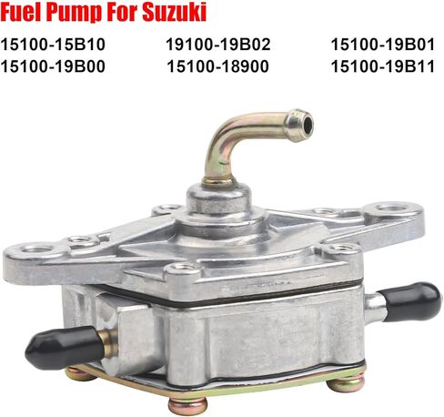 15100-19B02 Fuel Pump Compatible With Suzuki ALT125, LT125, ALT185, LT185, ALT50, LT230GE, LTF230, LT250EF, LT-F250, LT-F250F, LT-4WDX 250, LT-4WD 250, LT-F300F KingQuad 4x4, LT300E in Kuwait
