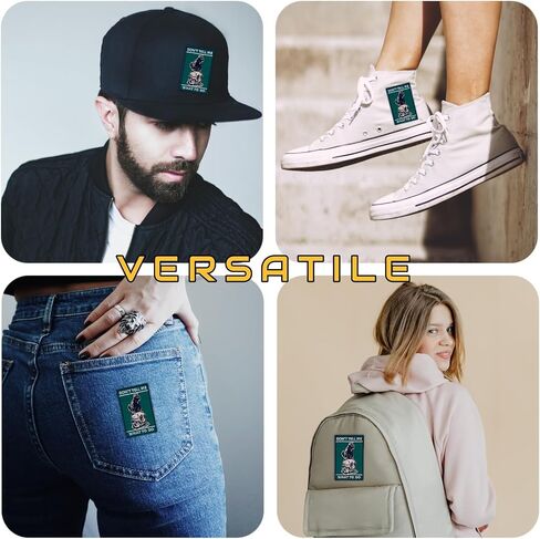 Cat Iron On Patches, White Cute Cats Embroidered Jean Patches, Green Sew On Patches, Funny Applique DIY Iron On Patches for Clothes, Vest, Jackets, Jeans, Backpacks, Clothing & Hats. in Saudi Arabia
