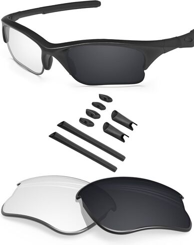 BLAZERBUCK Replacement Lenses & Sock Kit for Oakley Half Jacket XLJ Sunglass in Saudi Arabia