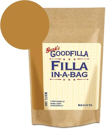 Wood Grain Filler & Putty Powder - Innovative Formula - Filla-in-A-Bag - Neutral - 12 oz by Goodfilla | Repairs, Finishes & Patches | Paintable, Stainable, Sandable & Quick Drying | Zero Waste in Saudi Arabia