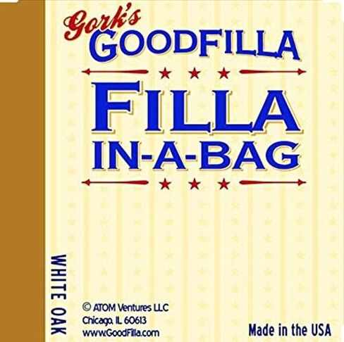 Wood Grain Filler & Putty Powder - Innovative Formula - Filla-in-A-Bag - Neutral - 12 oz by Goodfilla | Repairs, Finishes & Patches | Paintable, Stainable, Sandable & Quick Drying | Zero Waste in Saudi Arabia