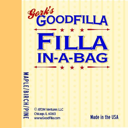 Wood Grain Filler & Putty Powder - Innovative Formula - Filla-in-A-Bag - Neutral - 12 oz by Goodfilla | Repairs, Finishes & Patches | Paintable, Stainable, Sandable & Quick Drying | Zero Waste in Saudi Arabia