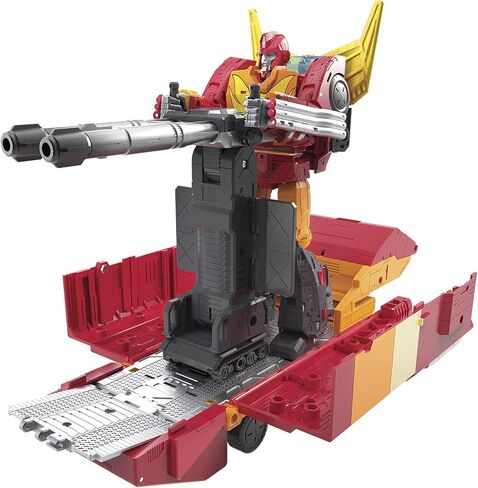 Transformers Toys Generations War for Cybertron: Kingdom Commander WFC-K29 Rodimus Prime with Trailer Action Figure, Kids Ages 8 and Up, 7.5-inch in Saudi Arabia