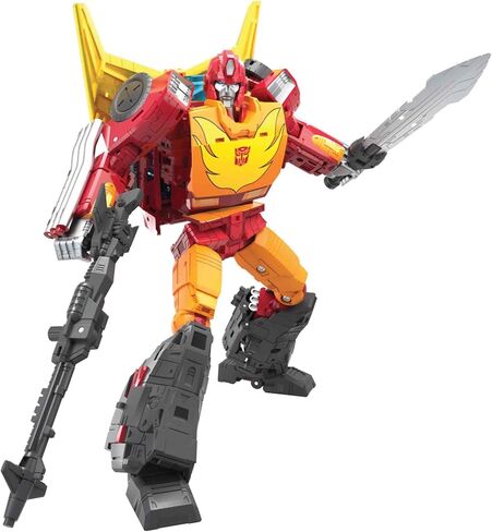 Transformers Toys Generations War for Cybertron: Kingdom Commander WFC-K29 Rodimus Prime with Trailer Action Figure, Kids Ages 8 and Up, 7.5-inch in Saudi Arabia