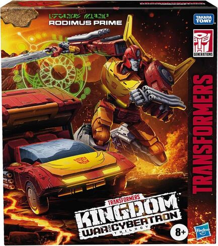 Transformers Toys Generations War for Cybertron: Kingdom Commander WFC-K29 Rodimus Prime with Trailer Action Figure, Kids Ages 8 and Up, 7.5-inch in Saudi Arabia
