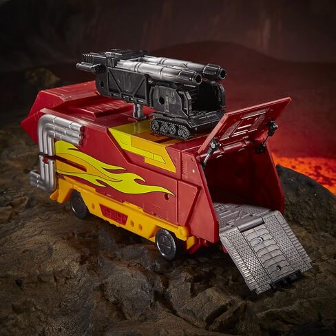 Transformers Toys Generations War for Cybertron: Kingdom Commander WFC-K29 Rodimus Prime with Trailer Action Figure, Kids Ages 8 and Up, 7.5-inch in Saudi Arabia