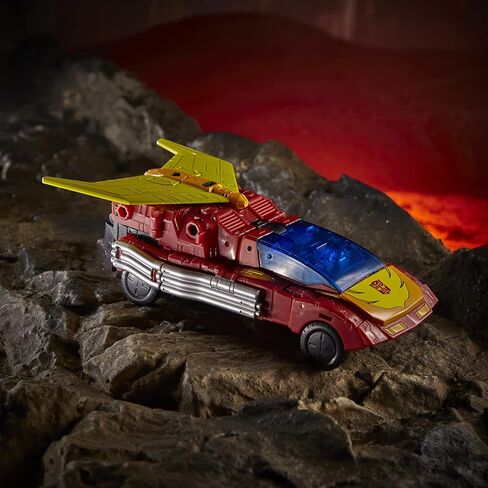Transformers Toys Generations War for Cybertron: Kingdom Commander WFC-K29 Rodimus Prime with Trailer Action Figure, Kids Ages 8 and Up, 7.5-inch in Saudi Arabia