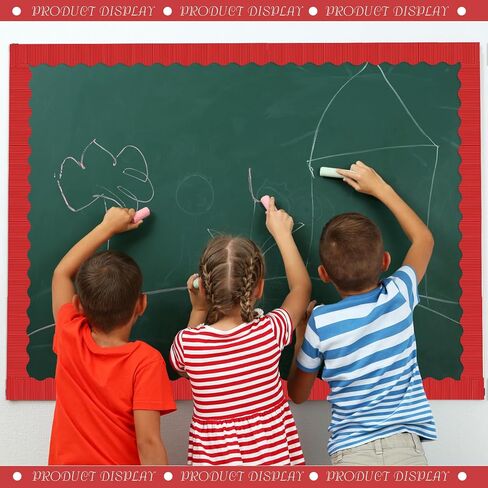 Containlol Corrugated Paper Classroom Borders for Bulletin Board, Back to School Thick Bulletin Board Boarders for First of School Classroom Decor(Blue,118ft) in Saudi Arabia