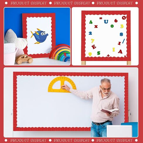 Containlol Corrugated Paper Classroom Borders for Bulletin Board, Back to School Thick Bulletin Board Boarders for First of School Classroom Decor(Blue,118ft) in Saudi Arabia