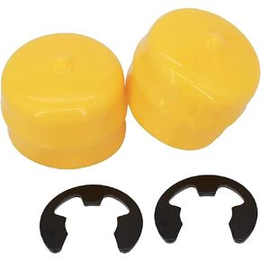 2X Axle Cap & Snap Ring R27434 M143338 Compatible with JD L, LA, LT, LX, D and X Series Tractors