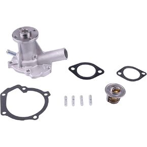 Solarhome New Water Pump with Thermostat & Gasket Compatible With Kubota D950 Engine