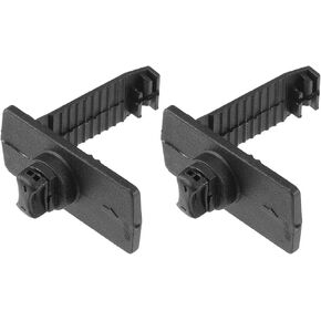 4 Pcs Car Holder Retainer Compatible for Honda for Acura, Durable Anti-Slip Plastic Black L Type Floor Mat Fixing Clips