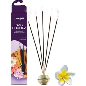 Pack of 15 Incense Sticks - 11 Inch Honey Vanilla Incense Sticks - Relaxing Scents for Positive Vibes, Safe and Long-Lasting Aroma, for Friends (1 Hour Duration Per Stick)