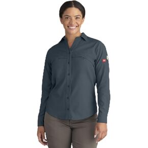 Red Kap Women's Cooling Long Sleeve Work Shirt