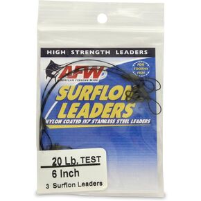 American Fishing Wire Surflon Leaders