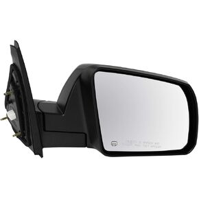 TRQ Mirror Power Heated Manual Folding Paint to Match RH Right Passenger Side for 2008-2013 Toyota Sequoia / 2007-2013 Toyota Tundra