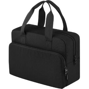 Carrying Case Compatible for BLACK+DECKER LDX120C/ LD120VA MAX Cordless Drill/Driver, Travel Case for Cordless Drill/Driver Bits and Accessories, Fit for Most Standard Drills, Black