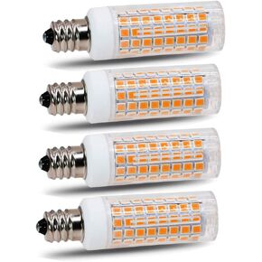 e11 led Bulb 100w Equivalent dimmable,Warm White Pack of 4