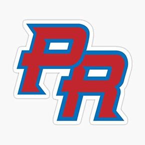 PR - Baseball Sticker - Sticker Graphic Decal for Cars Windows and Bumpers