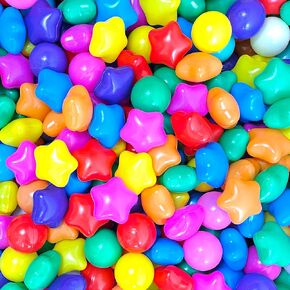 Kids Plastic Ball Pit Balls, Play Balls for Ball Pit, Soft Pit Balls for Toys, Crush Proof Tent Balls for Toddler Ball Pit & Kiddie Pool Pit Balls 25