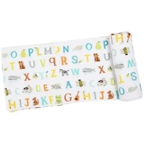 Angel Dear - بطانية قماط على شكل حيوان ABC باللون الأبيض O/S in Kuwait