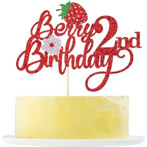 بيري كعكة عيد الميلاد الثالث توبر الأحمر فلاش الفاكهة موضوع كعكة عيد ميلاد الثالث زخرفة الفراولة موضوع استحمام الطفل حزب الديكور الأطفال الفتيان والفتيات زينة كعكة عيد ميلاد الثالث