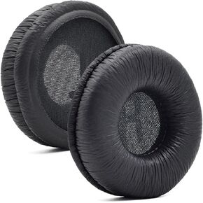 Replacement Ear Pads for JBL JR300, JR300BT, T450BT, T500BT, Tune 500, Tune 500BT, Tune 510BT, Tune 600BTNC Headphones, Ear Pads Cushions with High-Density Noise Isolation Foam- Black