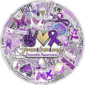 Pack 50 PCS Breast Cancer Awareness Stickers Decorative Ribbon Car Bumper Laptop Vehicle Accessories Vinyl Decals Waterproof Survivor Fight Inspirational Label for Women Girls