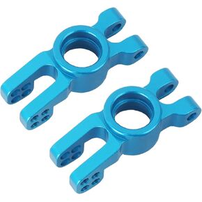 CNC Aluminum Alloy Front Steering Cup Rear Cup for 1/14 Hyper Go MJX 14210 14209 RC Car Upgrade Parts (Rear Cup Blue)