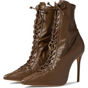 SCHUTZ Women's Tennie Lace Up High Heel Ankle Boots
