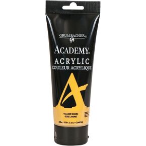GRUMBACHER CHARTPAK Gbc034p Acrylic Paint 75ml Cadmium Yellow Medium Hue (C034P)