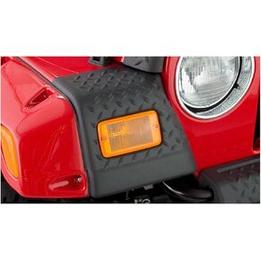 Bushwacker Trail Armor Hood Guard | 1-Piece, Black, Textured Finish | 14006 | Fits 1998-2006 Jeep Wrangler TJ