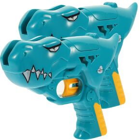 jojofuny 2pcs Dinosaur Lollipop Holder Pop-ups Lollipop Boxes Candy Electric Lollipop Toys Sugar Sweet Toys Surprise Lollipop Launch Toy for Kids Blue