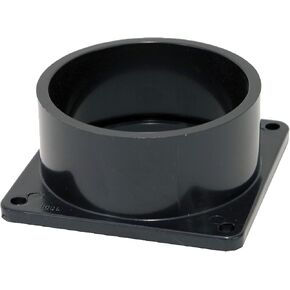 LaSalle Bristol 66V13 Slip Socket Flange - 3" , black