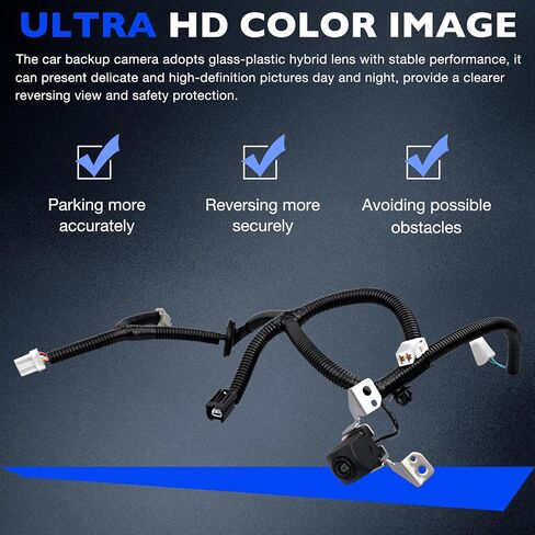 Rear View Backup Camera, Compatible with 2012-2015 Honda Pilot EX LX EX-L SE Touring 3.5L V6, Safety Reversing Parking Assist Reverse Camera, Replace 39530SZAA01 39530SZAA21 HO1960125 Back Up Camera in Saudi Arabia