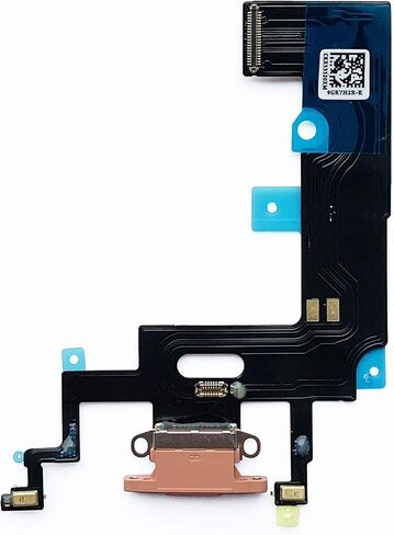 Johncase OEM Charging Port Dock Connector Flex Cable + Microphone + Vibrating Motor Buckle Replacement Part Compatible for iPhone XR All Carriers (Blue) in Saudi Arabia