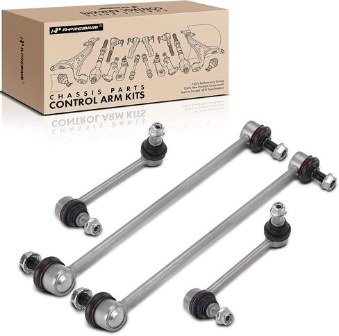 A-Premium Set of 4, Front & Rear Sway Bar Link Stabilizer Link Kit Compatible with Honda Pilot 2016-2023, Passport 2019-2023 & Acura MDX 2014-2020/2022-2023 in Saudi Arabia