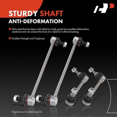 A-Premium Set of 4, Front & Rear Sway Bar Link Stabilizer Link Kit Compatible with Honda Pilot 2016-2023, Passport 2019-2023 & Acura MDX 2014-2020/2022-2023 in Saudi Arabia