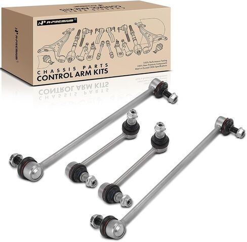 A-Premium Set of 4, Front & Rear Sway Bar Link Stabilizer Link Kit Compatible with Honda Pilot 2016-2023, Passport 2019-2023 & Acura MDX 2014-2020/2022-2023 in Saudi Arabia