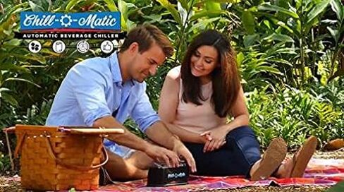Instant Beverage Cooler, Chill Drinks in 60 Seconds with this Portable Cooling Device - Perfect for Outdoor Activities and Parties in Saudi Arabia