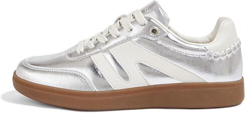 LUCKY STEP Women Classic Retro Gum Sole Fashion Sneakers Casual Tennis Skate Shoe Genuine Leather Walking Footwear Anti Slip Trainers in Saudi Arabia