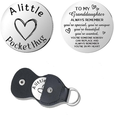 Pocket Hug Token for Women Men Him Birthday Inspirational Gifts for Daughter Friend Long Distance Gifts for Wife Mom in Kuwait