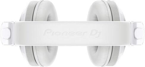 Pioneer DJ HDJ-X5BT-W - Closed-Back, Bluetooth-Compatible, Circumaural DJ Headphones with 40mm Drivers, 5Hz-30kHz Frequency Range, Detachable Cable, and Carry Pouch - White & Mixer Accessory in Kuwait