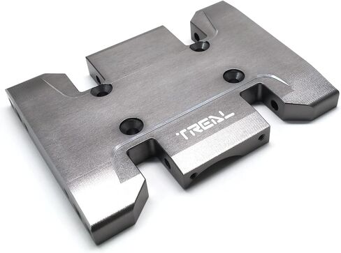 TREAL SCX10 Pro Center Skid Plate Aluminum 7075 CNC Billet Machined Upgrades Parts (Green) in Saudi Arabia