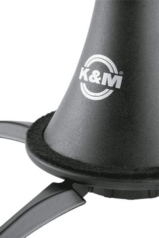 K&M كونيغ وماير 15214.017.55 ربط البوق | لحامل الوتد 14301، قاعدة قابلة للطي 17700، 17710، قوس 12210 | ربط بلاستيكي مع وسادات لباد | يتضمن محول 15281 صغير الحجم محمول | صناعة ألمانية بلك in Saudi Arabia