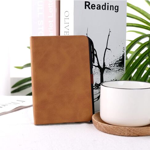 Koogel 3PCS Pocket Notebook Journals, Mini Notebooks with Pen Holder Hardcover Small Notepads for Note Taking School Office Black in Saudi Arabia